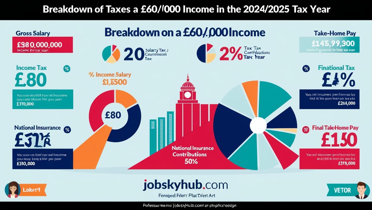 Taxes on £60,000 Income