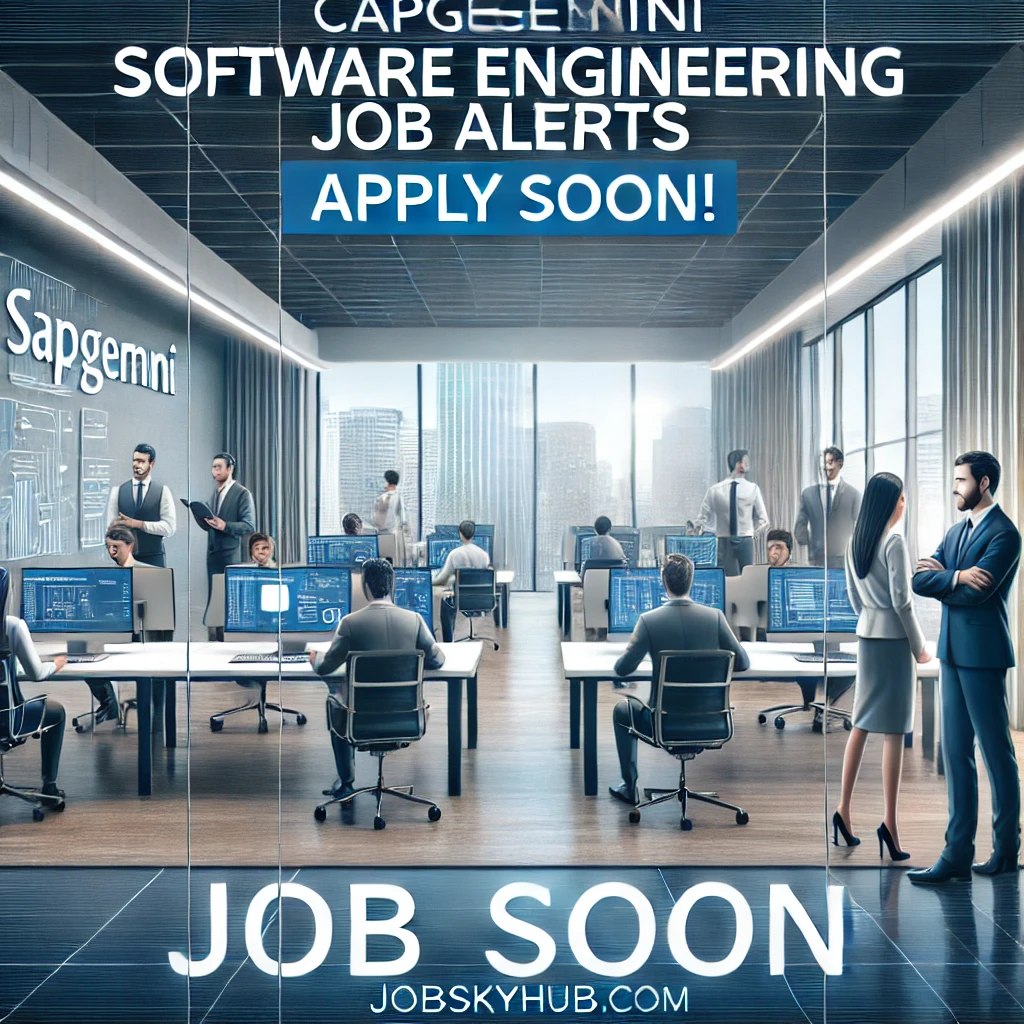 Capgemini Software Engineering Job Alerts – Apply Soon!