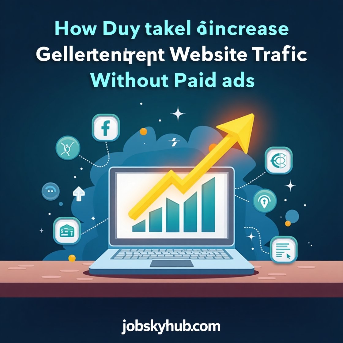 How to Increase Organic Website Traffic Without Ads