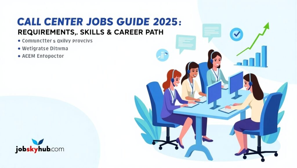 Call center jobs 2025: AI-powered agents, career growth paths, and salary trends in India - JobSkyHub's expert guide