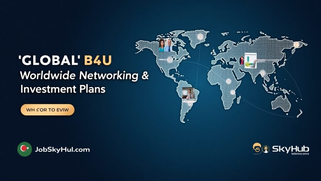 B4U Global Malaysia team discussing international investment strategies - multicultural business partners working together