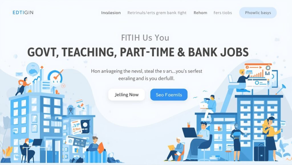 A person in Rawalpindi uses a laptop to search for urgent government and private sector jobs on popular Pakistani employment websites.
